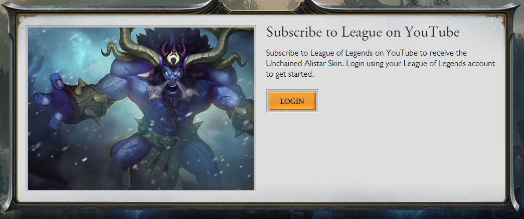how to get alistar free league of legends